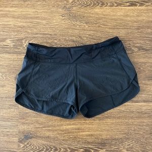 Lululemon Speed Up Shorts Black
